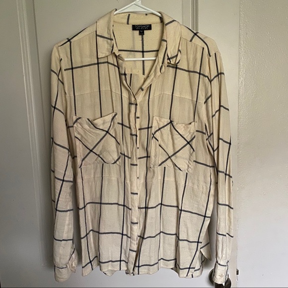 Topshop Tops - Topshop Flannel Shirt